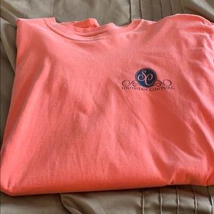 Southern culture coral t-shirt